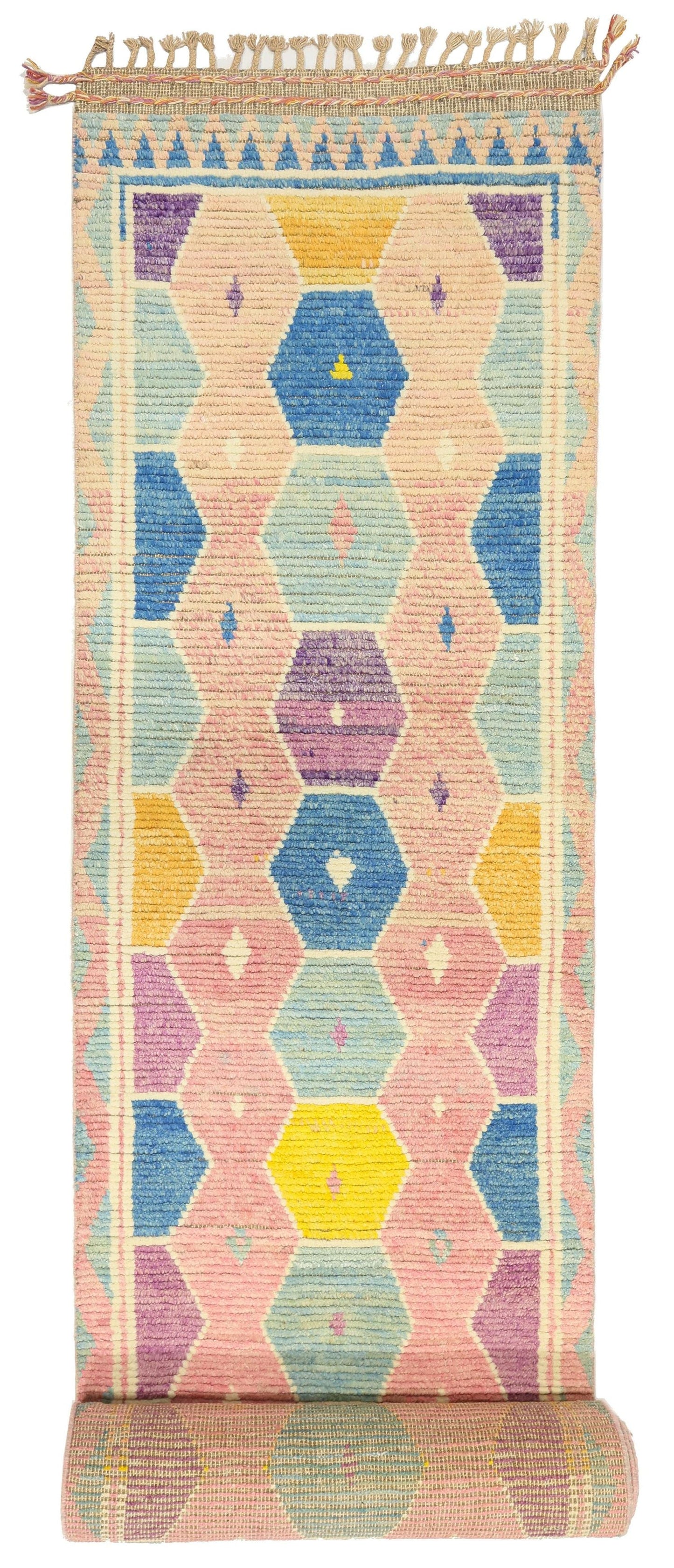 Moroccan Handwoven Tribal Rug