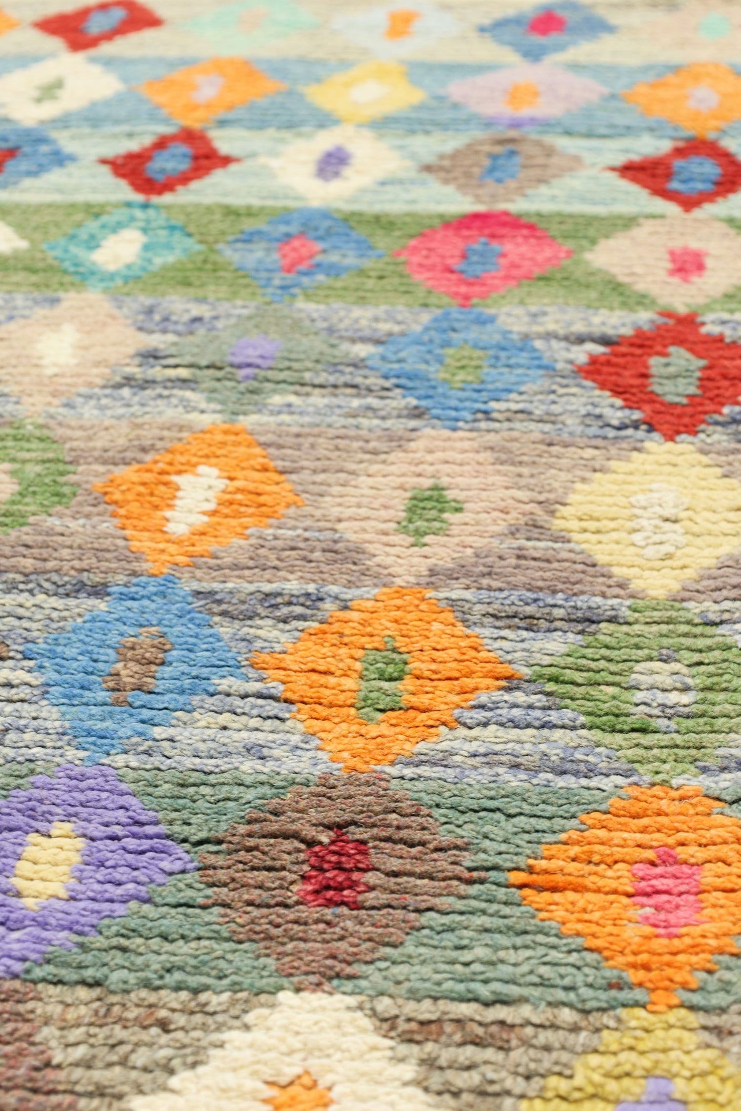 Moroccan Handwoven Tribal Rug, J80670