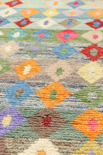 Moroccan Handwoven Tribal Rug, J80670