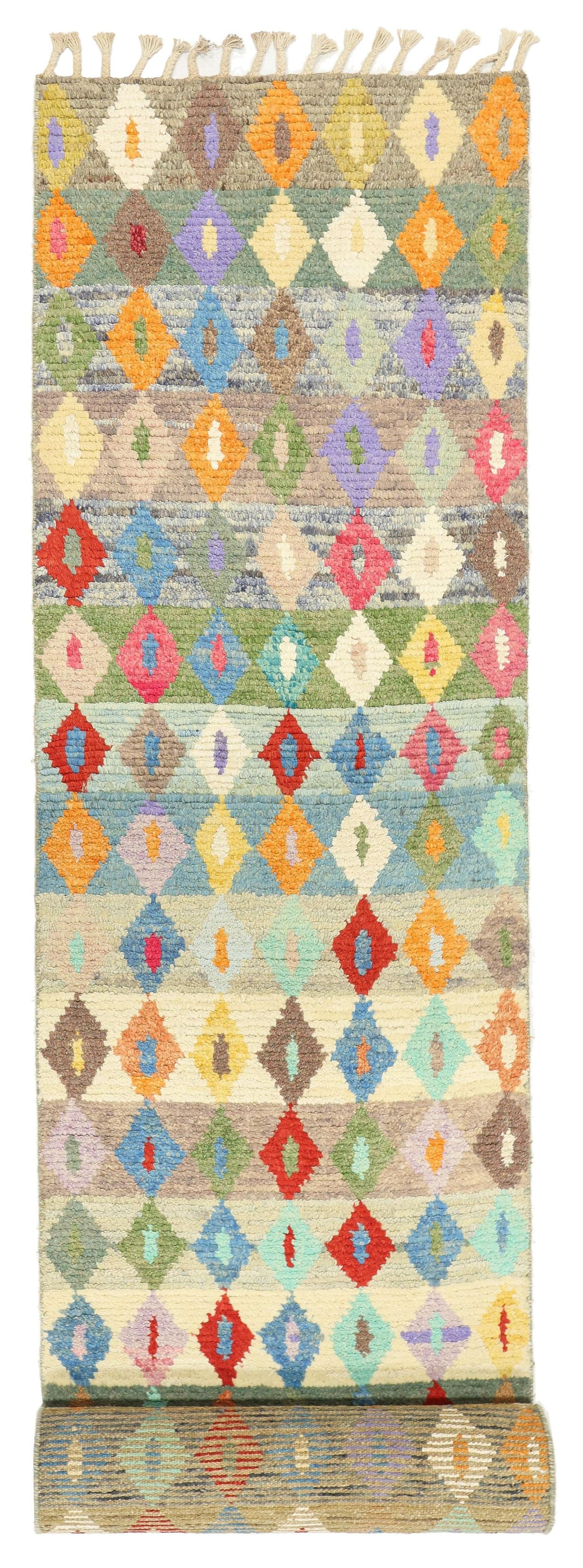Moroccan Handwoven Tribal Rug