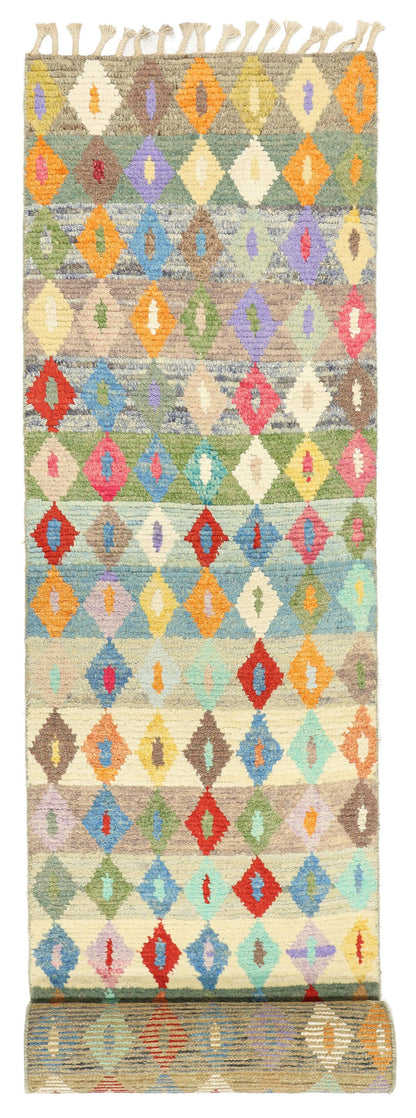 Moroccan Handwoven Tribal Rug