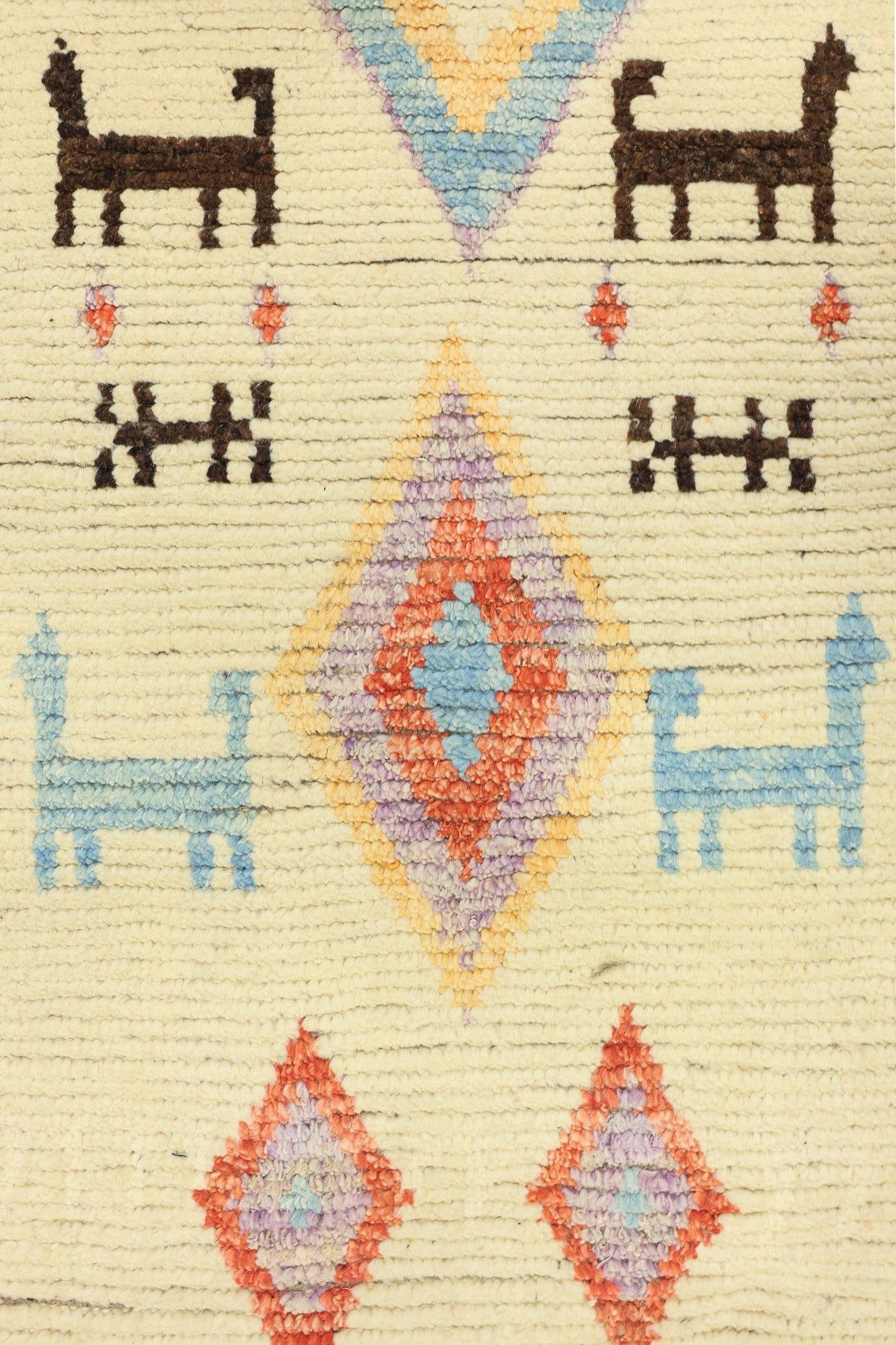 Moroccan Handwoven Tribal Rug, J80671