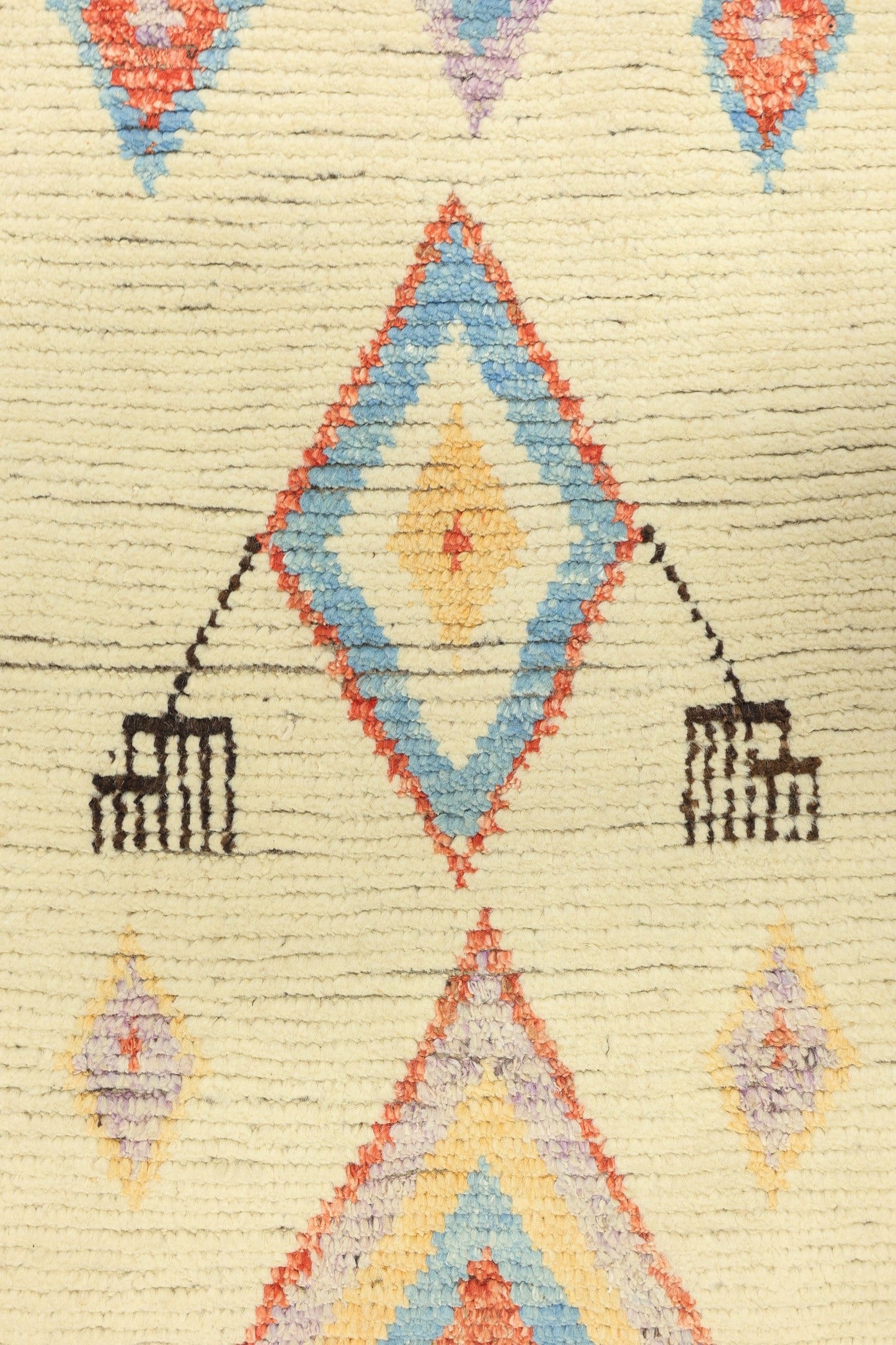 Moroccan Handwoven Tribal Rug, J80671