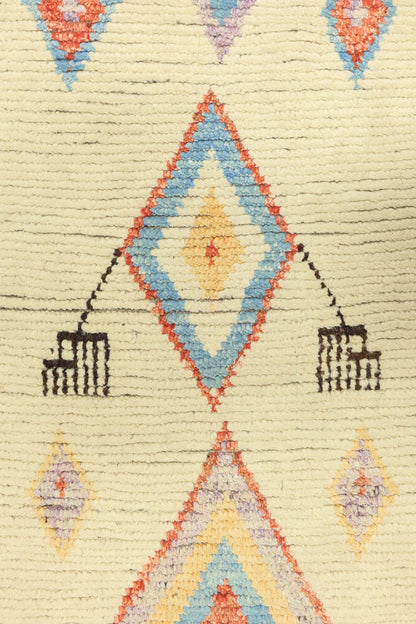 Moroccan Handwoven Tribal Rug, J80671