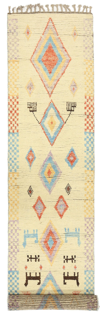 Moroccan Handwoven Tribal Rug