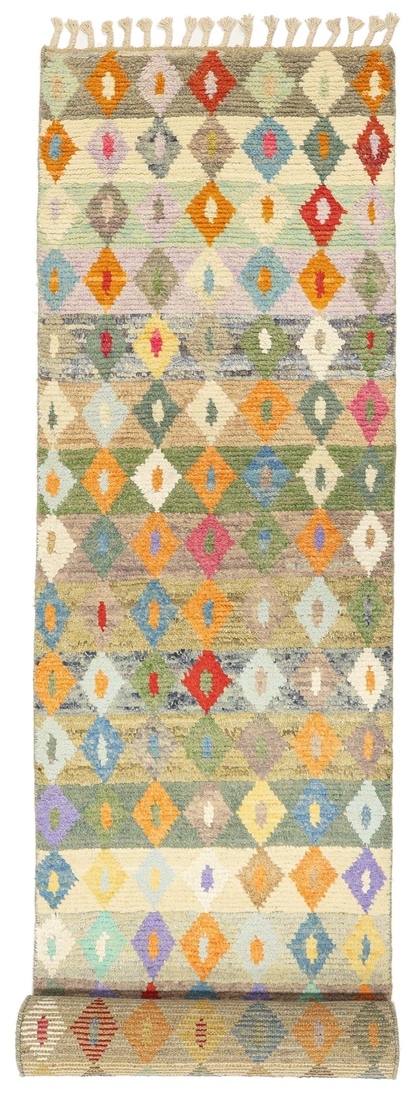 Moroccan Handwoven Tribal Rug