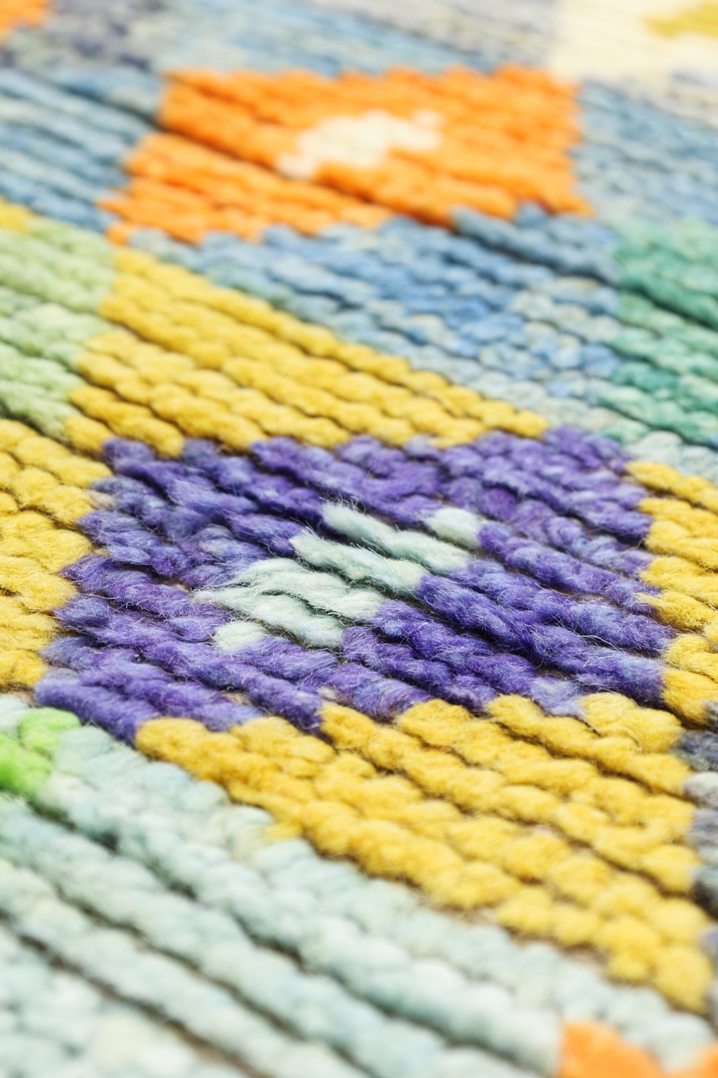 Moroccan Handwoven Tribal Rug, J80675