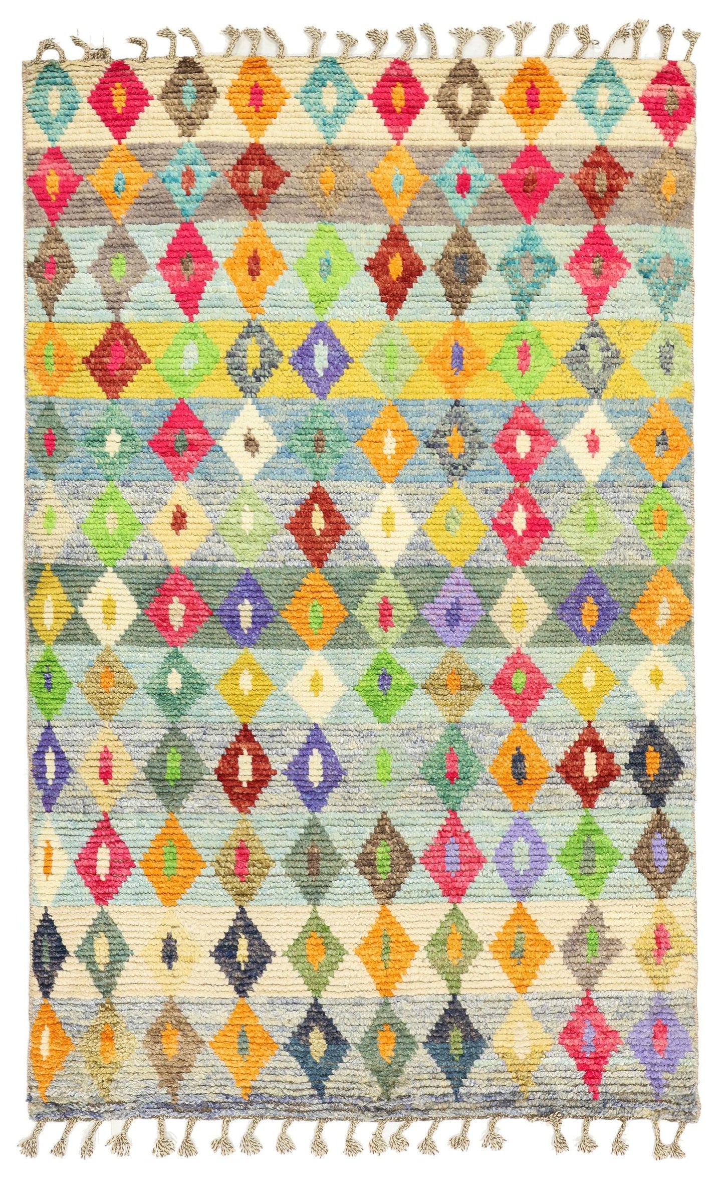 Moroccan Handwoven Tribal Rug