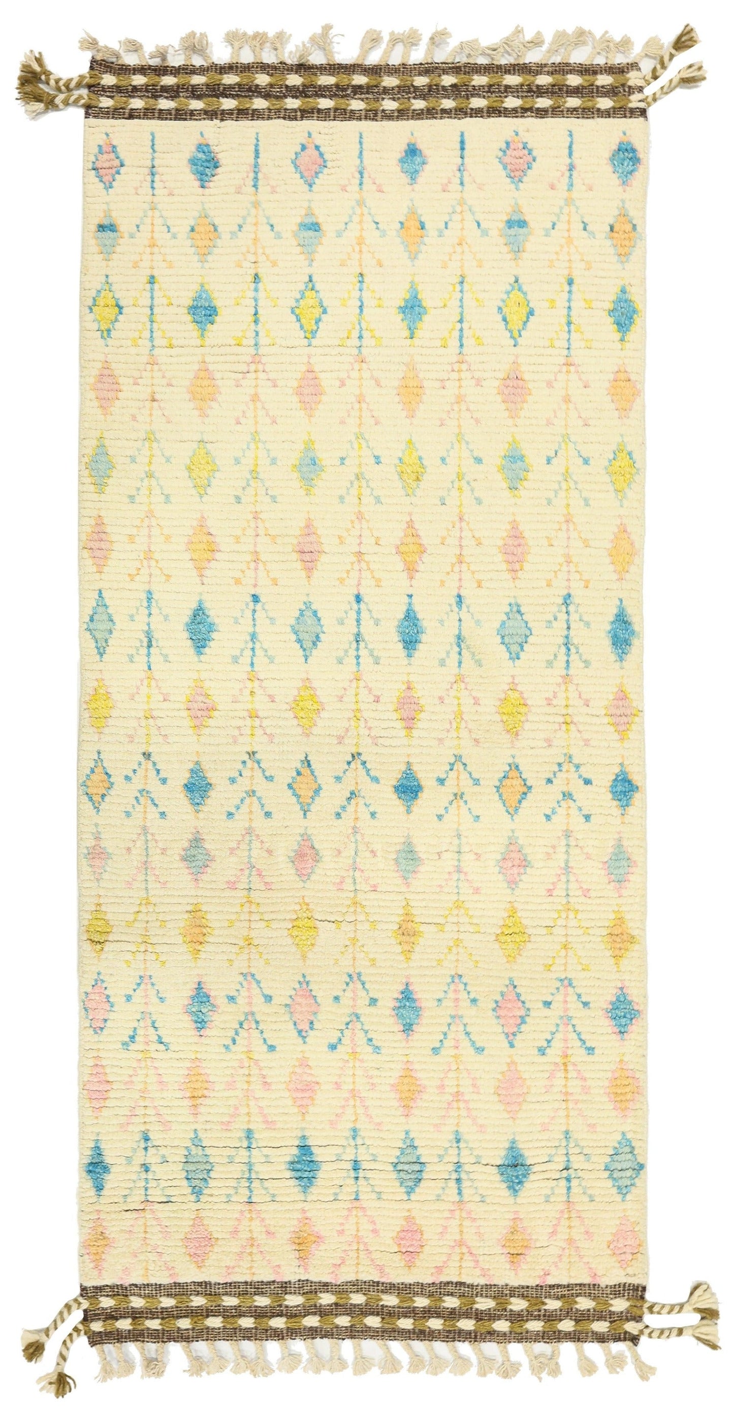 Moroccan Handwoven Tribal Rug