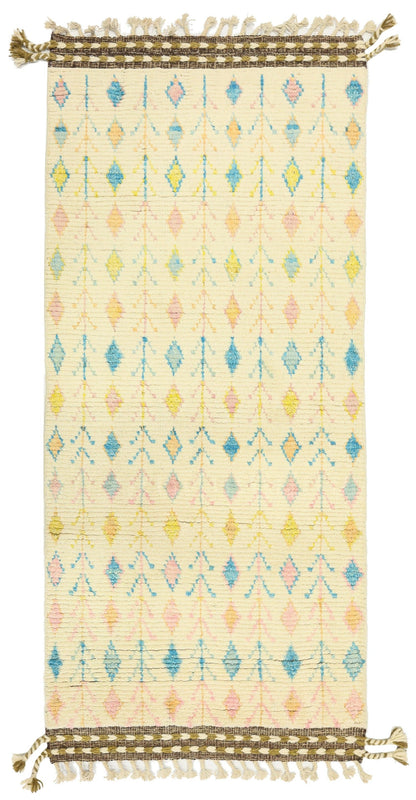 Moroccan Handwoven Tribal Rug