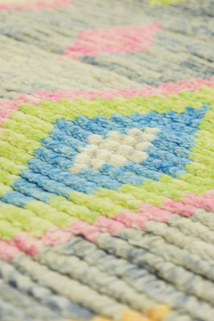 Moroccan Handwoven Tribal Rug, J80678