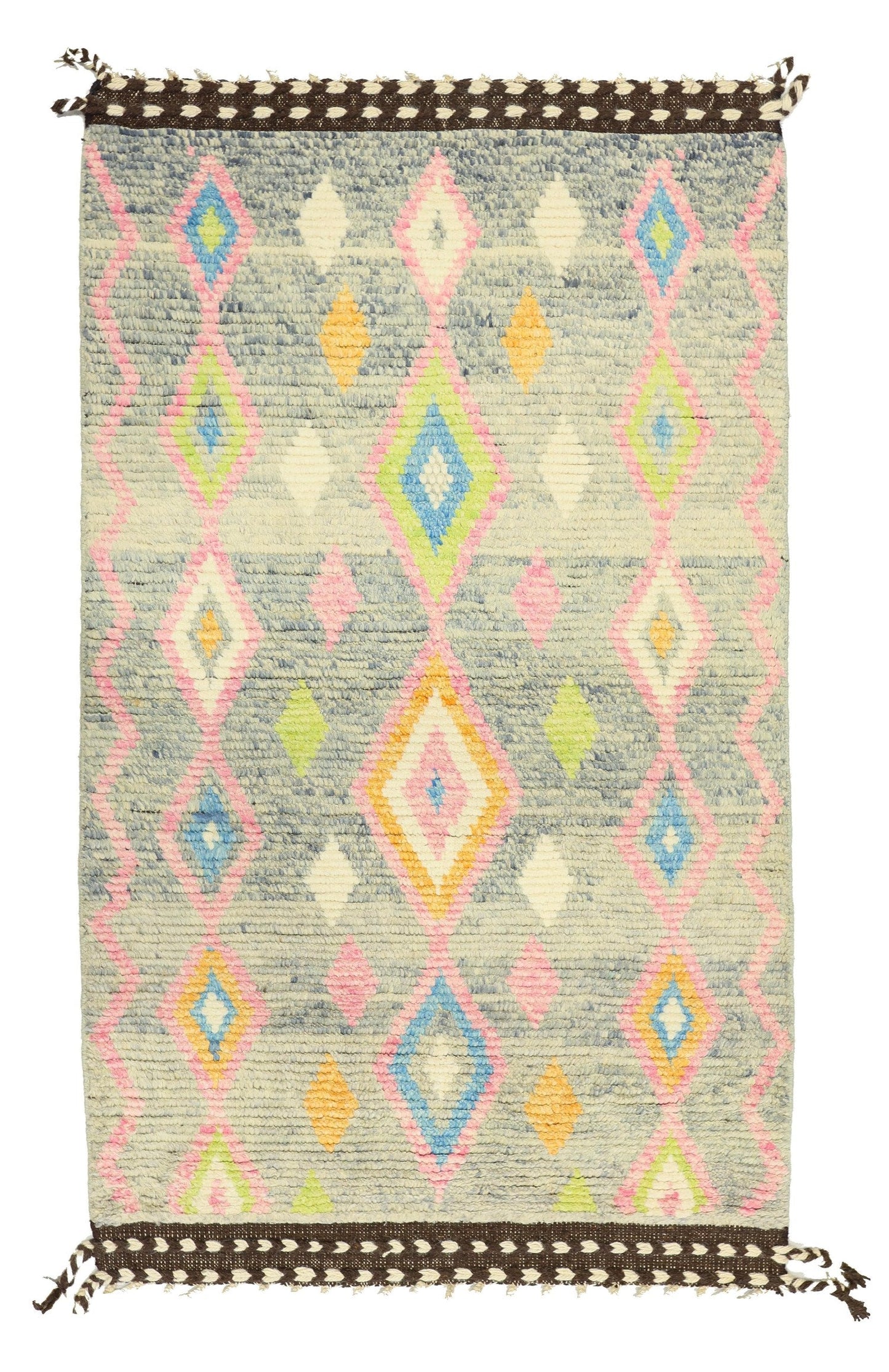 Moroccan Handwoven Tribal Rug