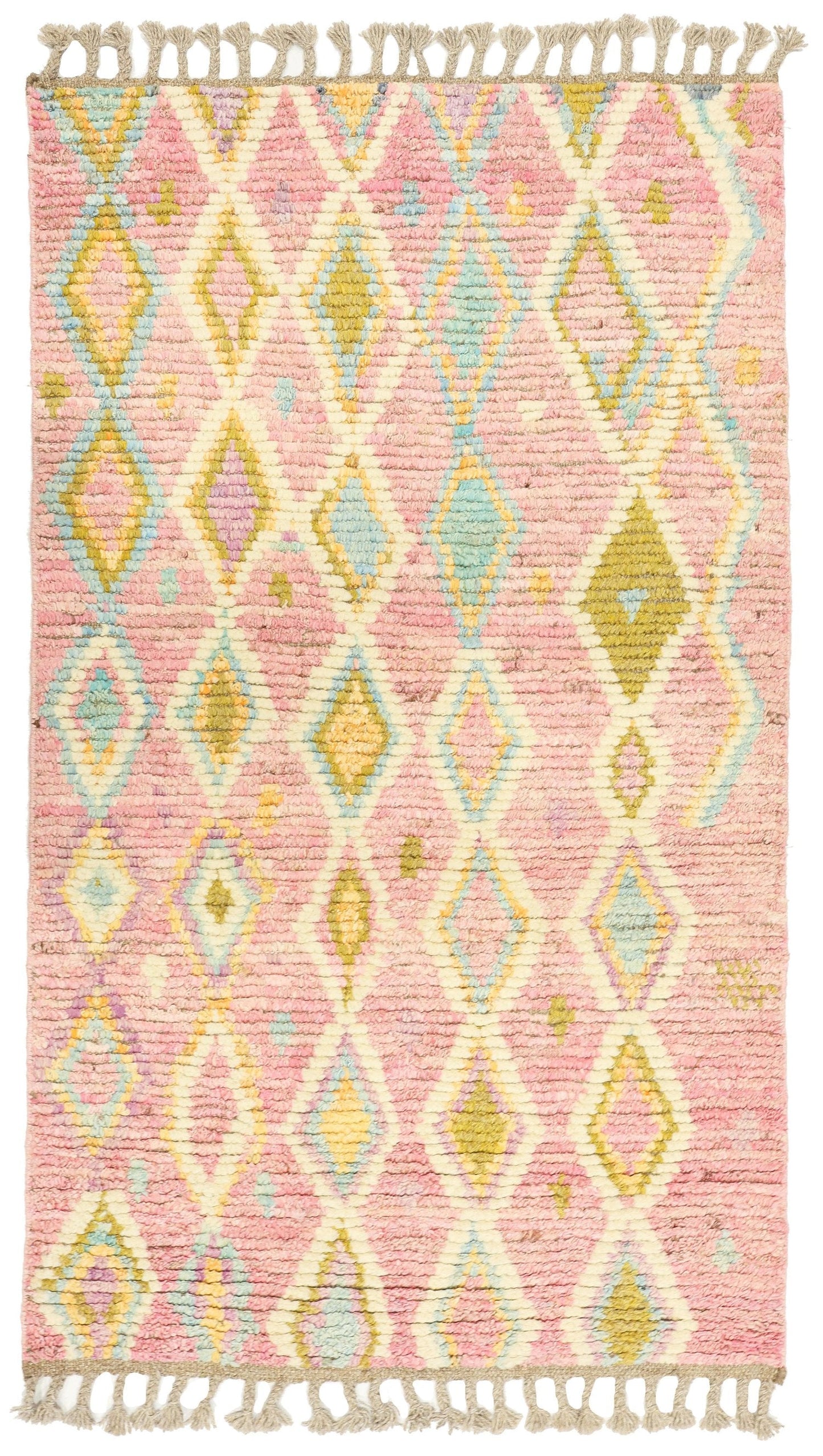 Moroccan Handwoven Tribal Rug