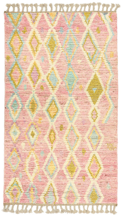 Moroccan Handwoven Tribal Rug