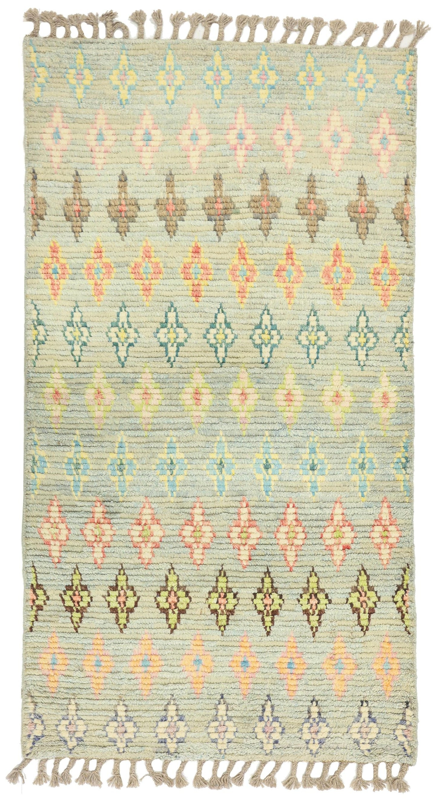 Moroccan Handwoven Tribal Rug