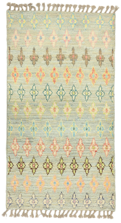 Moroccan Handwoven Tribal Rug
