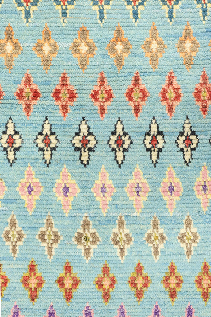 Moroccan Handwoven Tribal Rug, J80681
