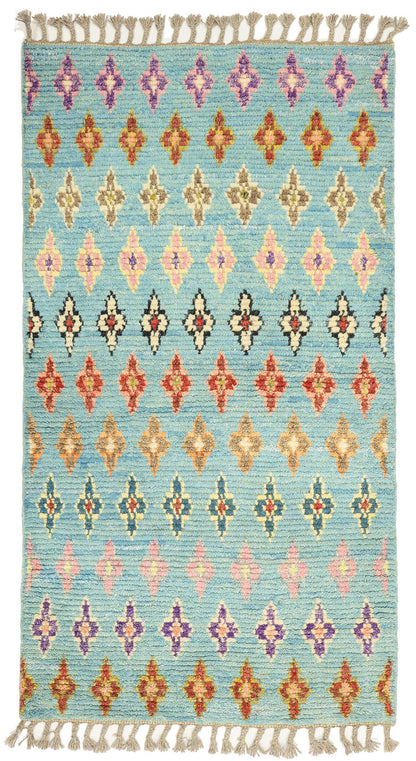 Moroccan Handwoven Tribal Rug