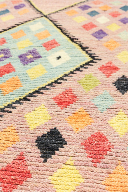 Moroccan Handwoven Tribal Rug, J80683
