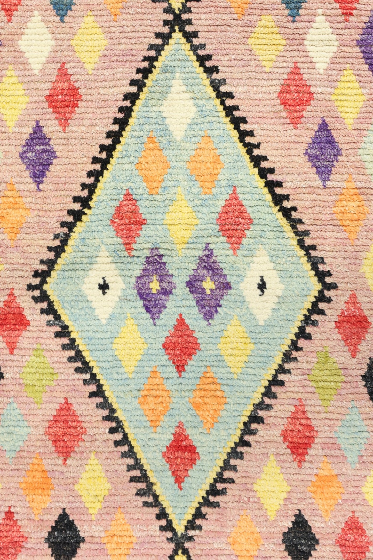 Moroccan Handwoven Tribal Rug, J80683
