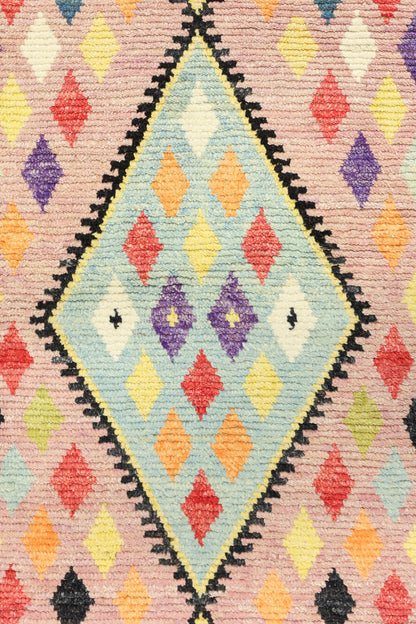 Moroccan Handwoven Tribal Rug, J80683