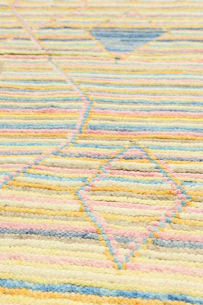 Moroccan Handwoven Tribal Rug, J80685