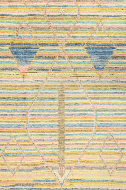 Moroccan Handwoven Tribal Rug, J80685