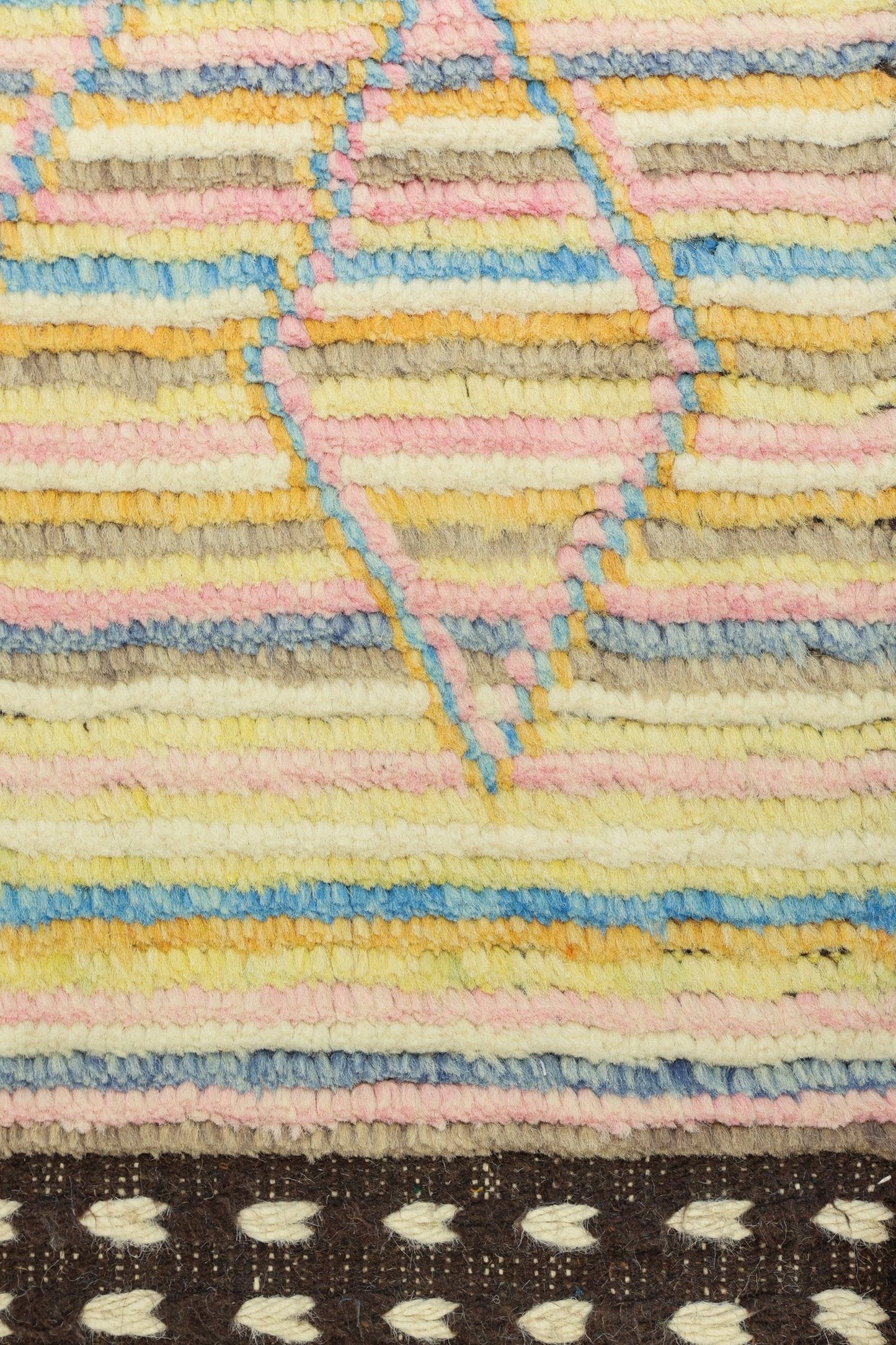 Moroccan Handwoven Tribal Rug, J80685