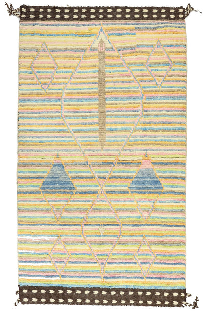 Moroccan Handwoven Tribal Rug