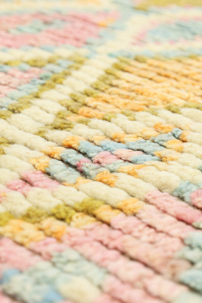 Moroccan Handwoven Tribal Rug, J80686