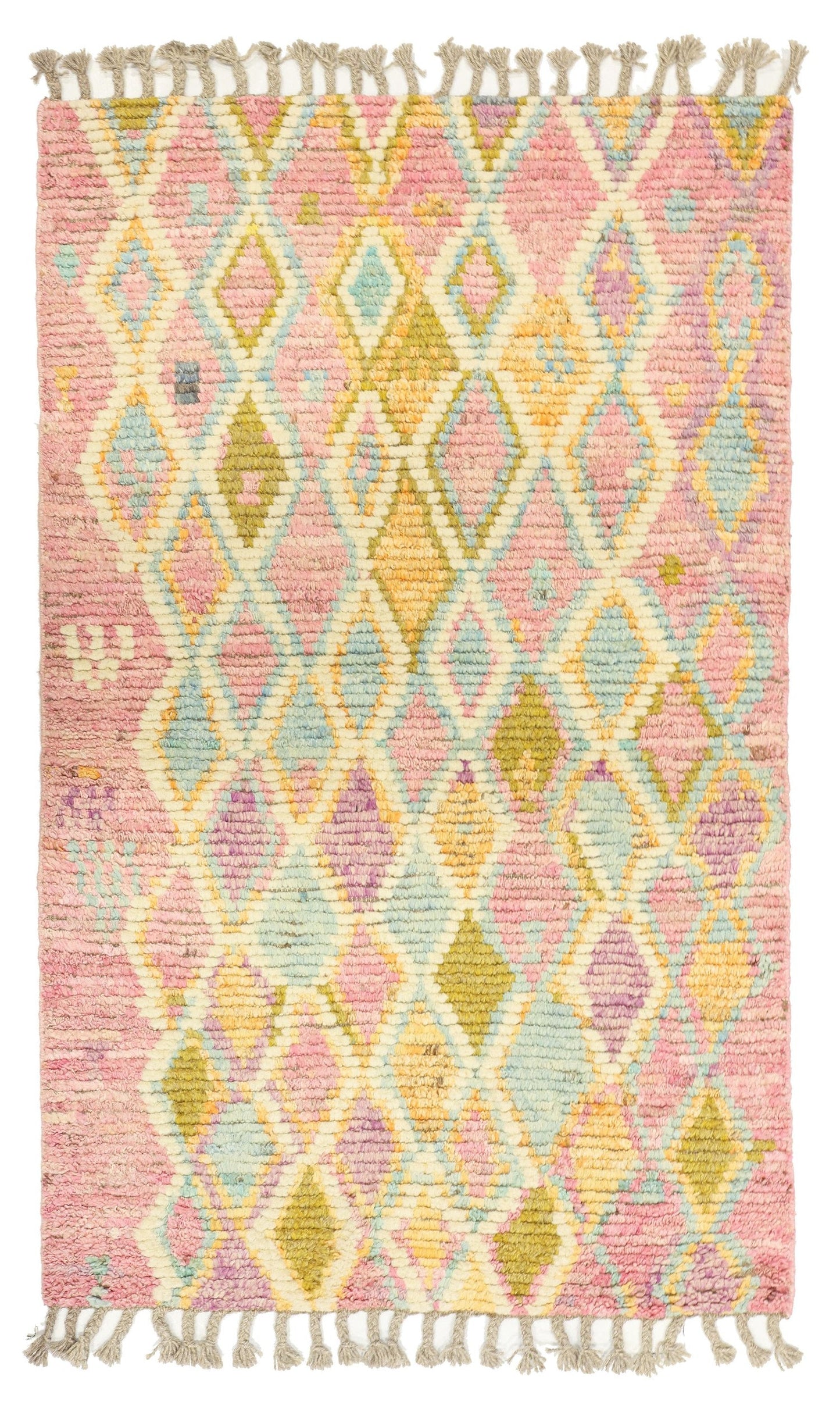 Moroccan Handwoven Tribal Rug