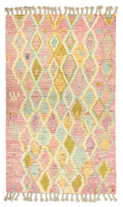 Moroccan Handwoven Tribal Rug