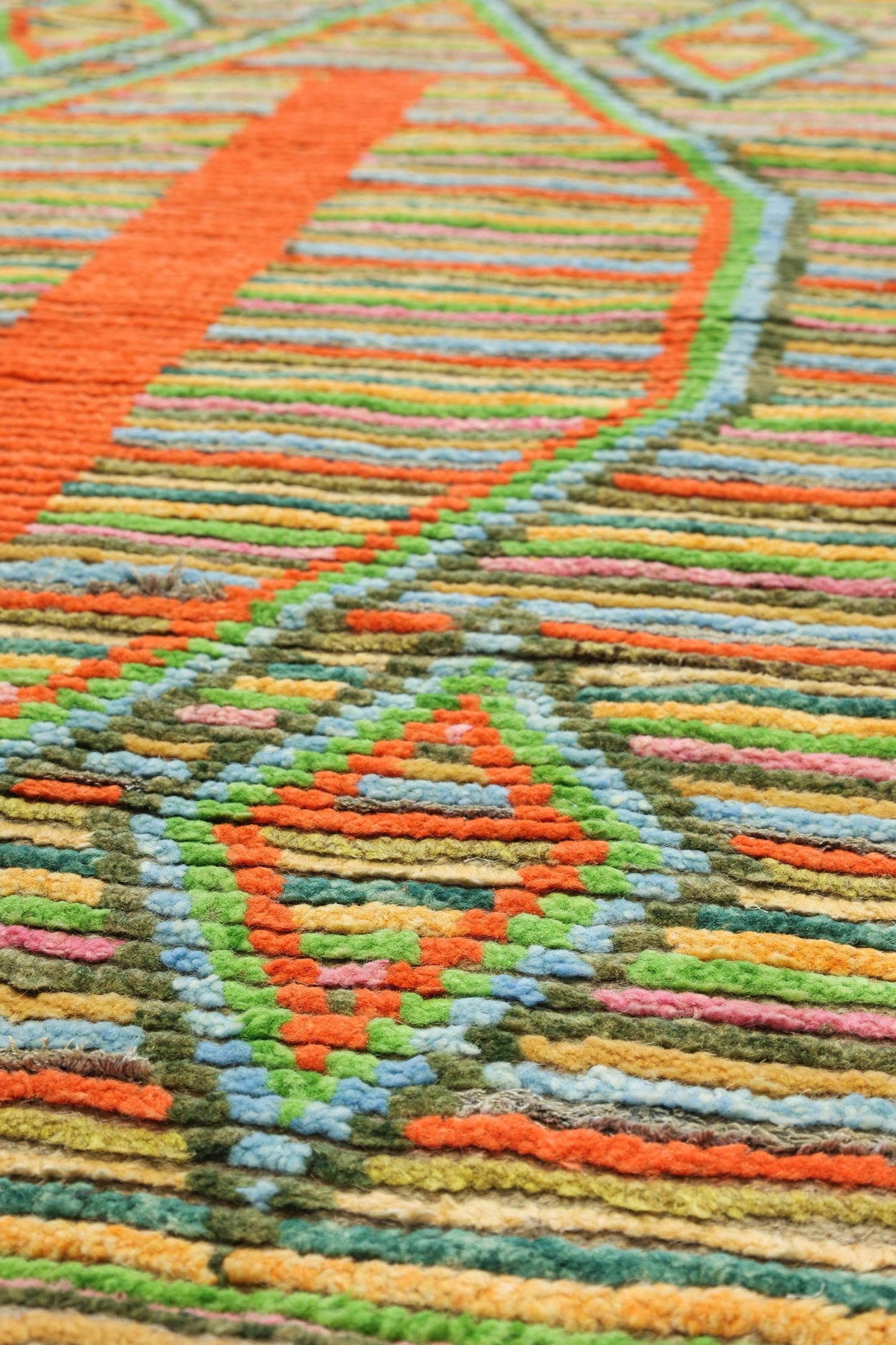 Moroccan Handwoven Tribal Rug, J80688
