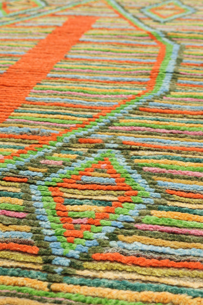 Moroccan Handwoven Tribal Rug, J80688