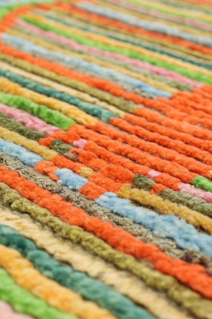Moroccan Handwoven Tribal Rug, J80688