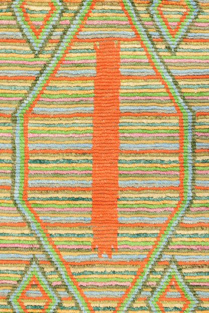 Moroccan Handwoven Tribal Rug, J80688