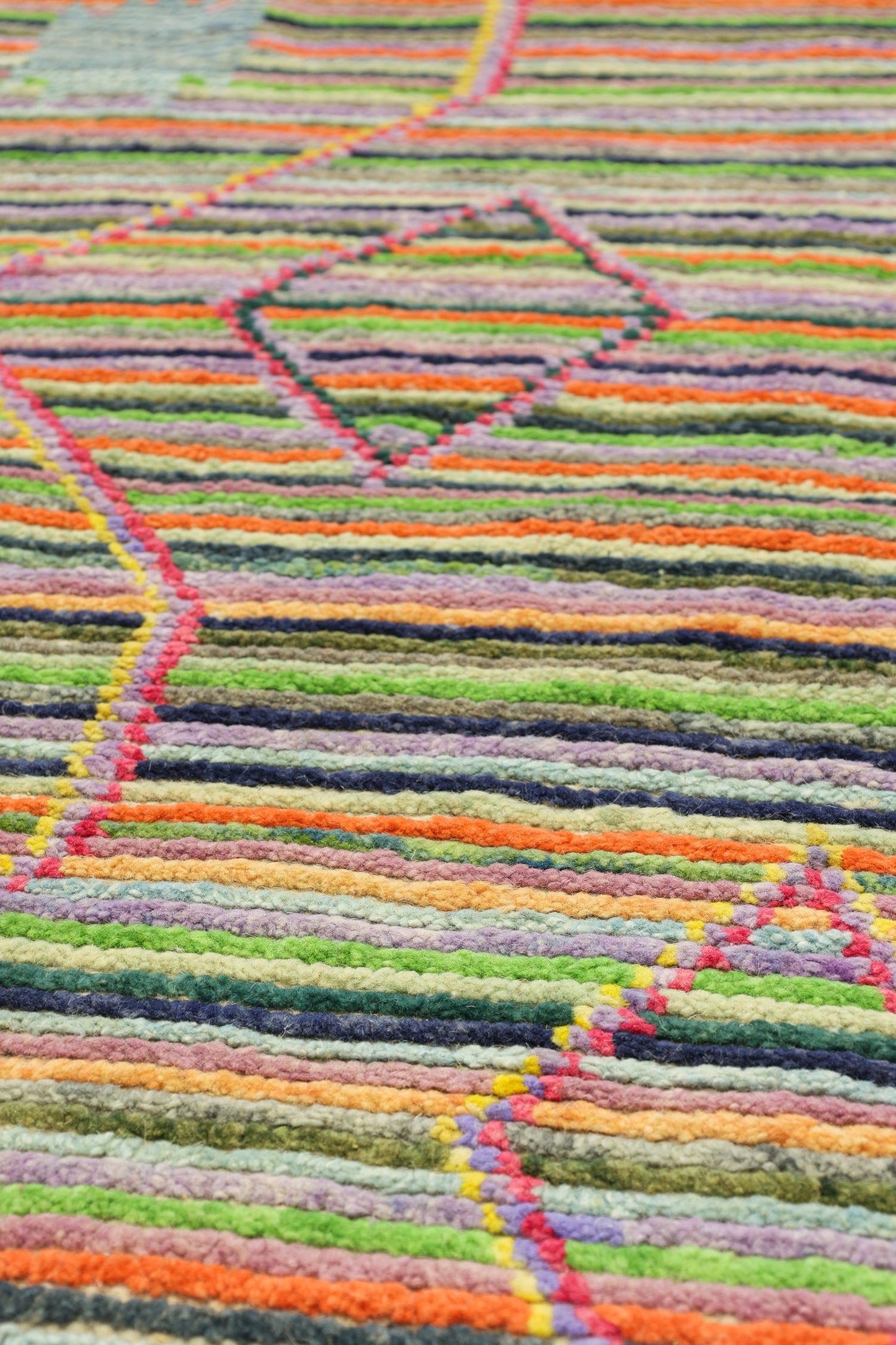 Moroccan Handwoven Tribal Rug, J80689