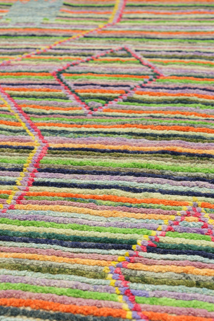 Moroccan Handwoven Tribal Rug, J80689