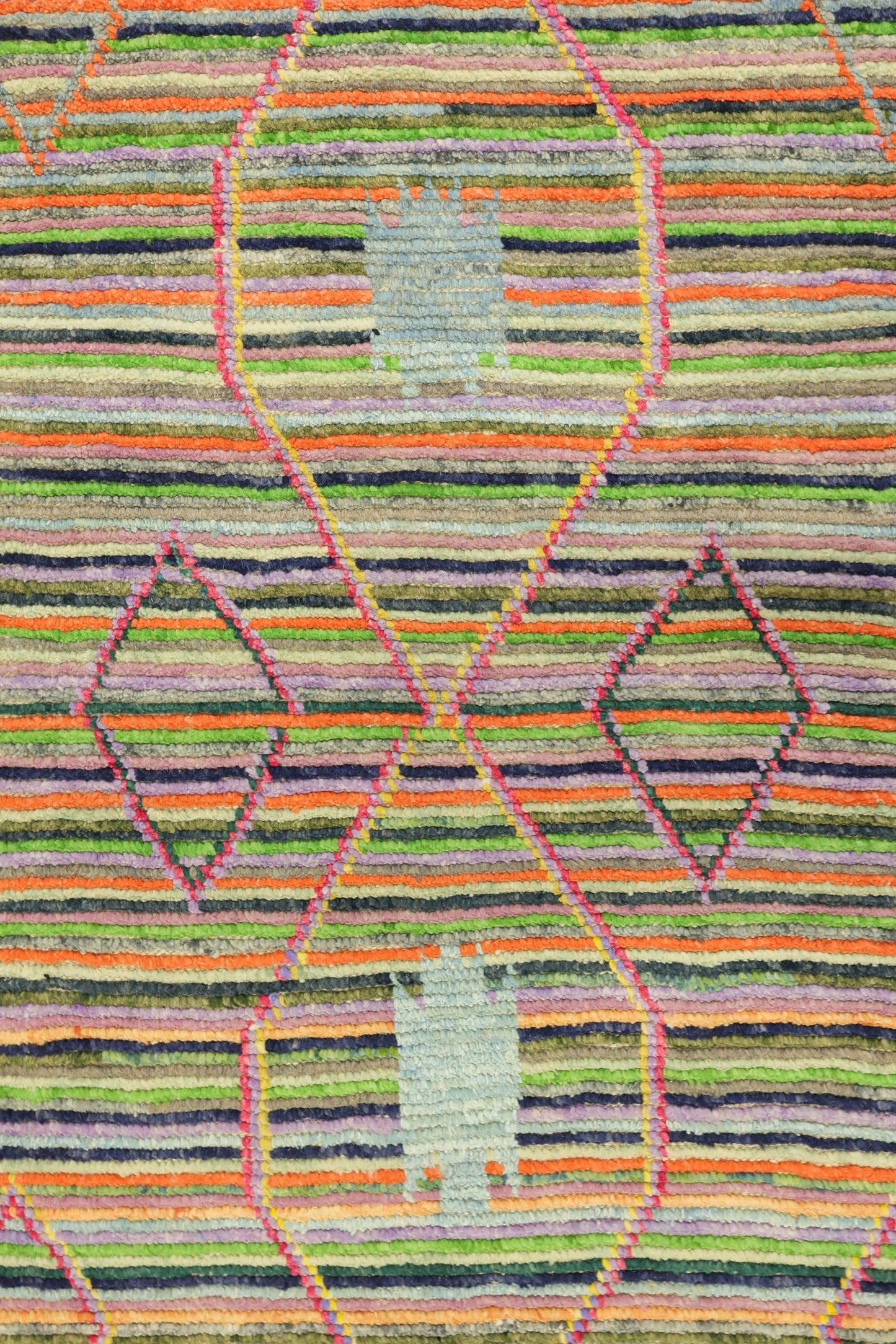 Moroccan Handwoven Tribal Rug, J80689