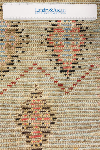 Moroccan Handwoven Tribal Rug, J80690