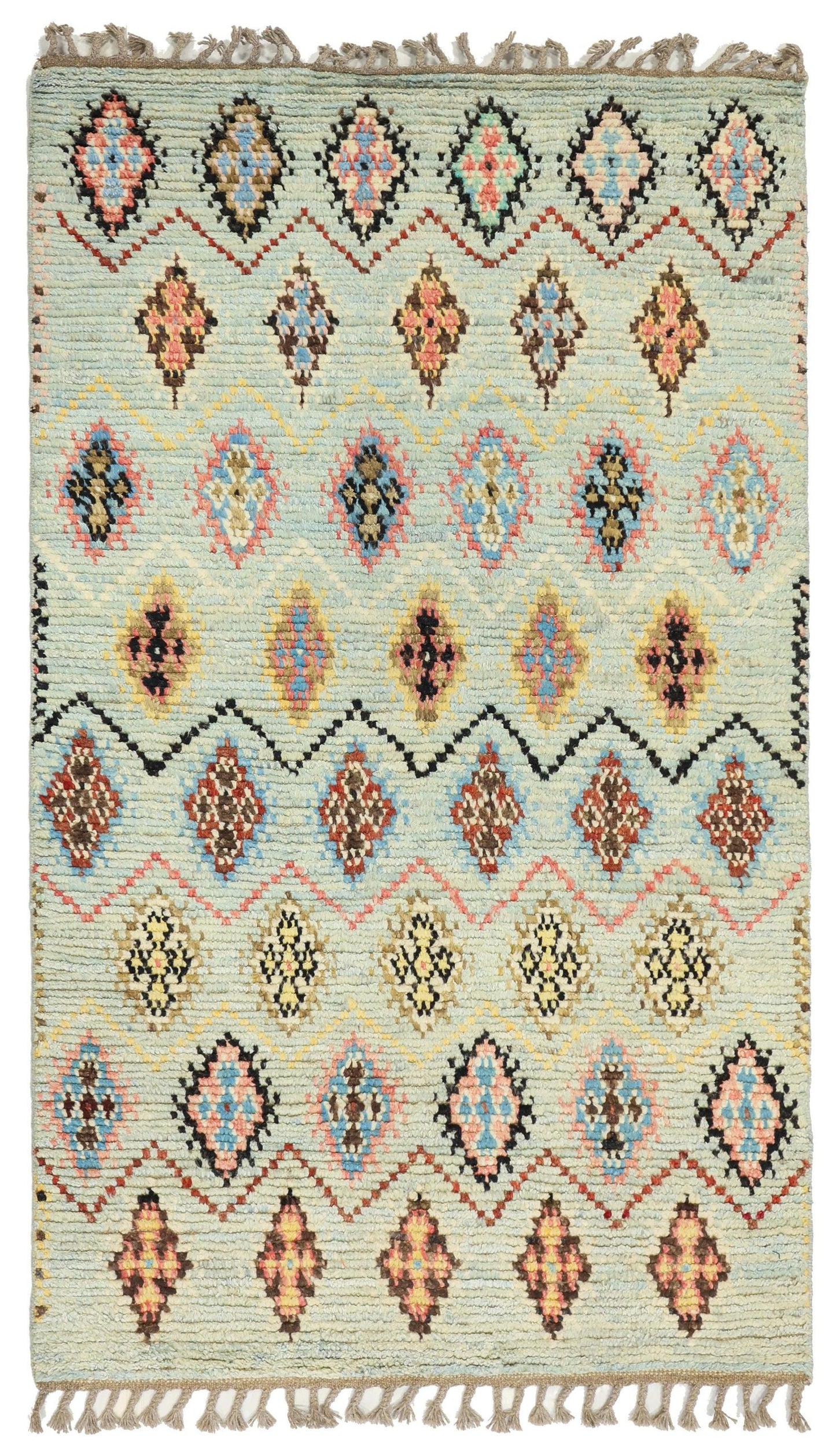 Moroccan Handwoven Tribal Rug
