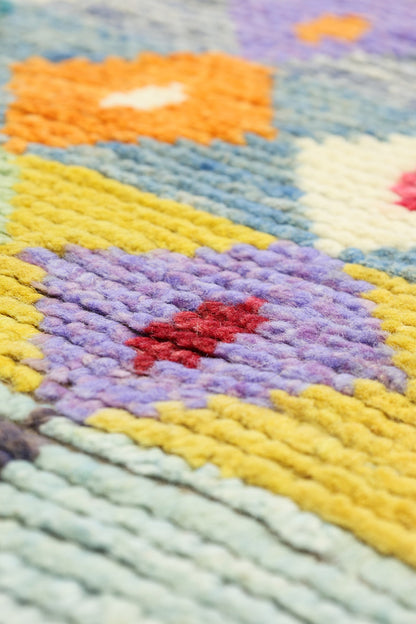 Moroccan Handwoven Tribal Rug, J80691