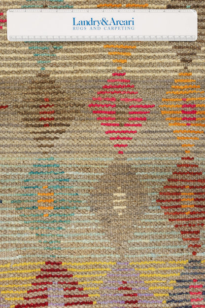 Moroccan Handwoven Tribal Rug, J80691