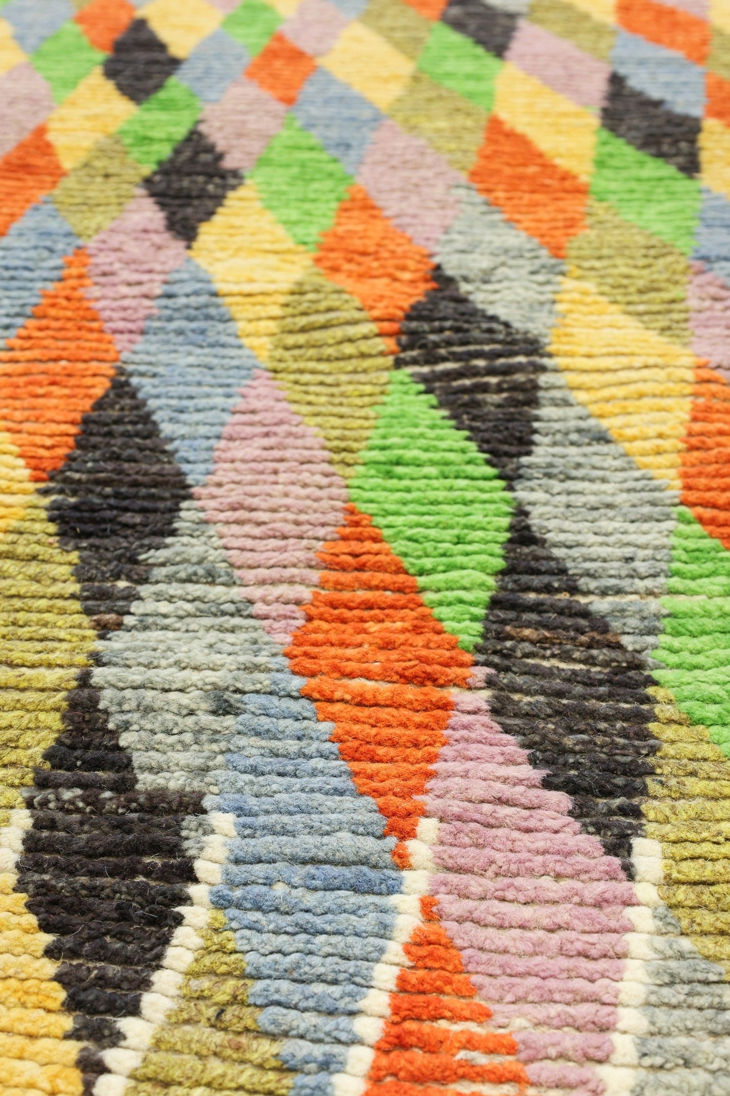 Moroccan Handwoven Tribal Rug, J80692