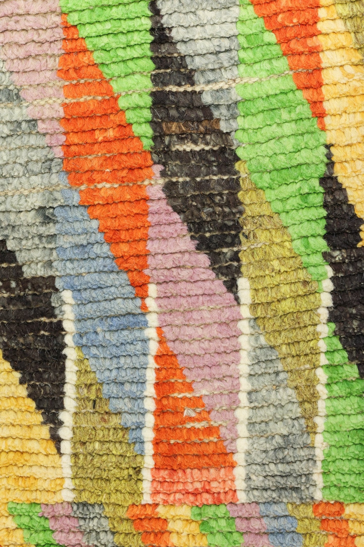 Moroccan Handwoven Tribal Rug, J80692