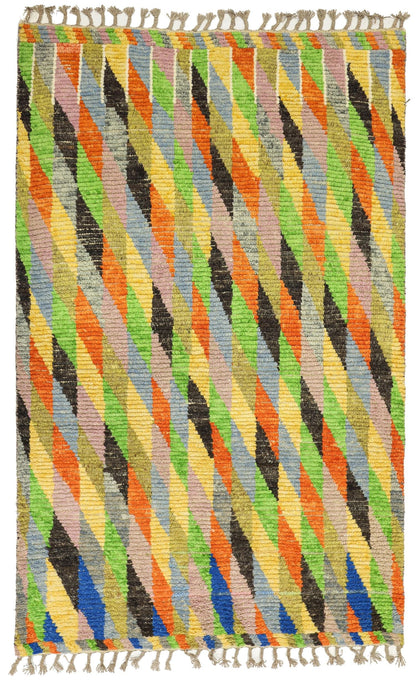 Moroccan Handwoven Tribal Rug