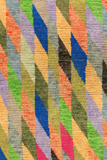 Moroccan Handwoven Tribal Rug, J80693