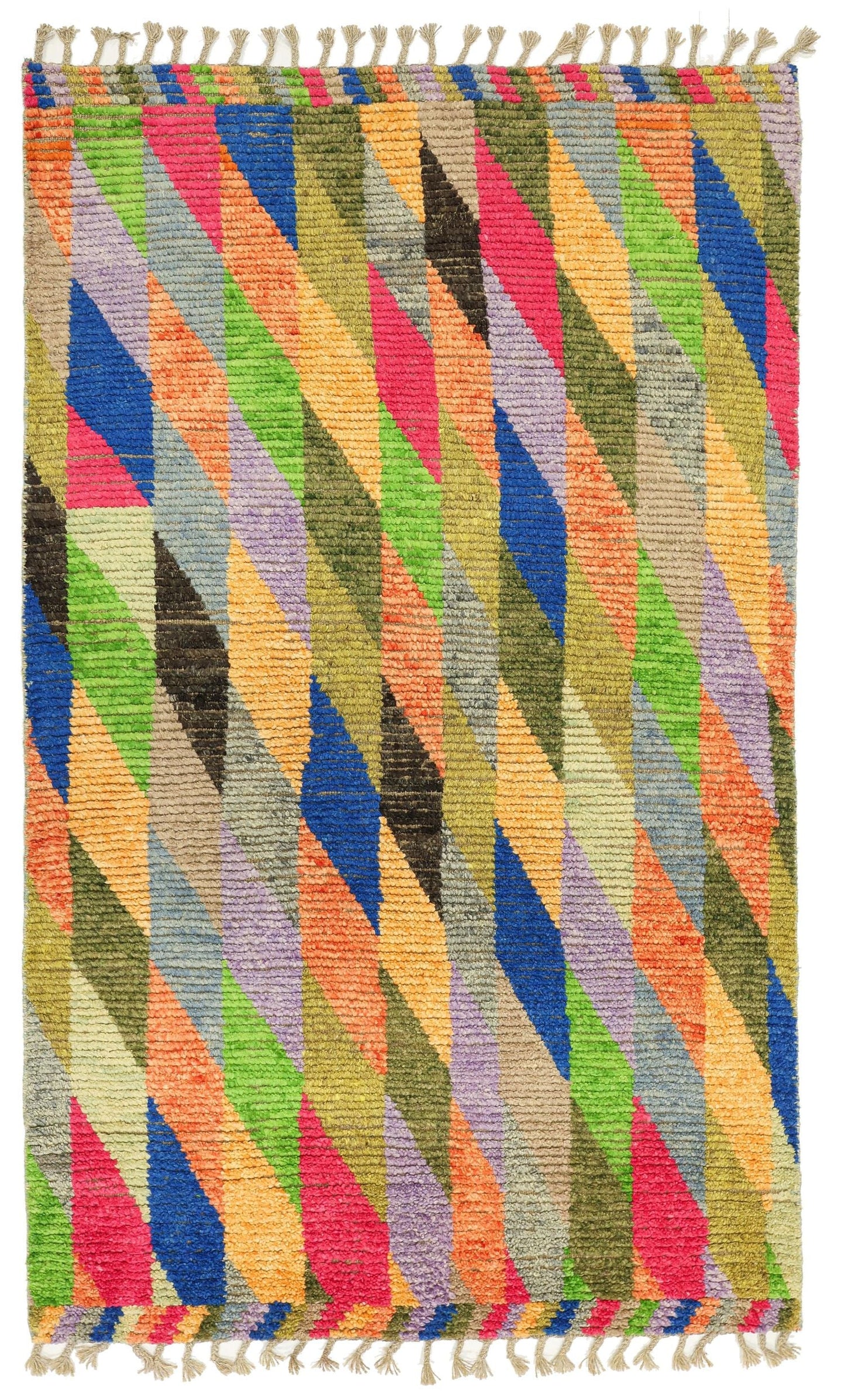 Moroccan Handwoven Tribal Rug