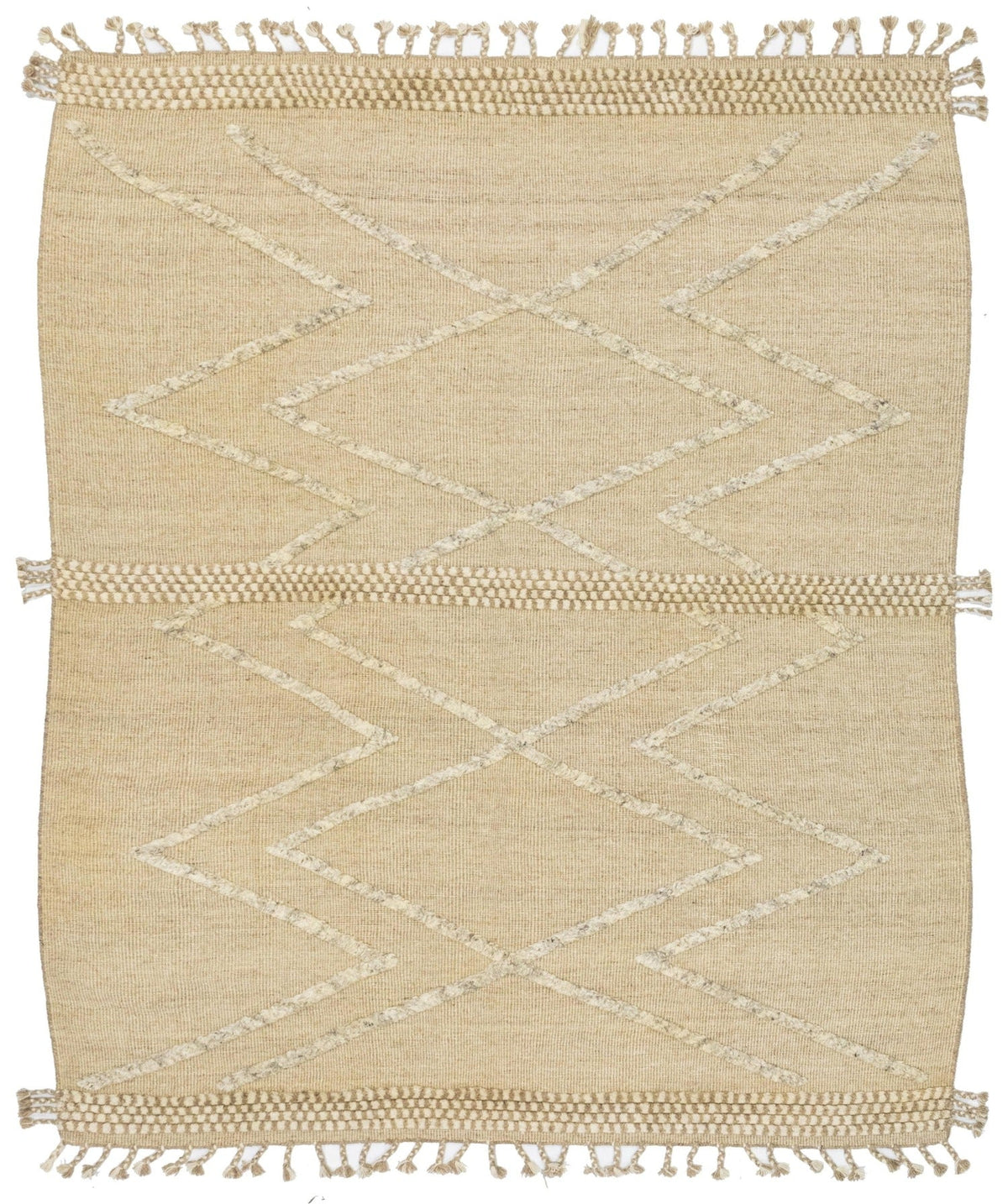 Moroccan Handwoven Tribal Rug