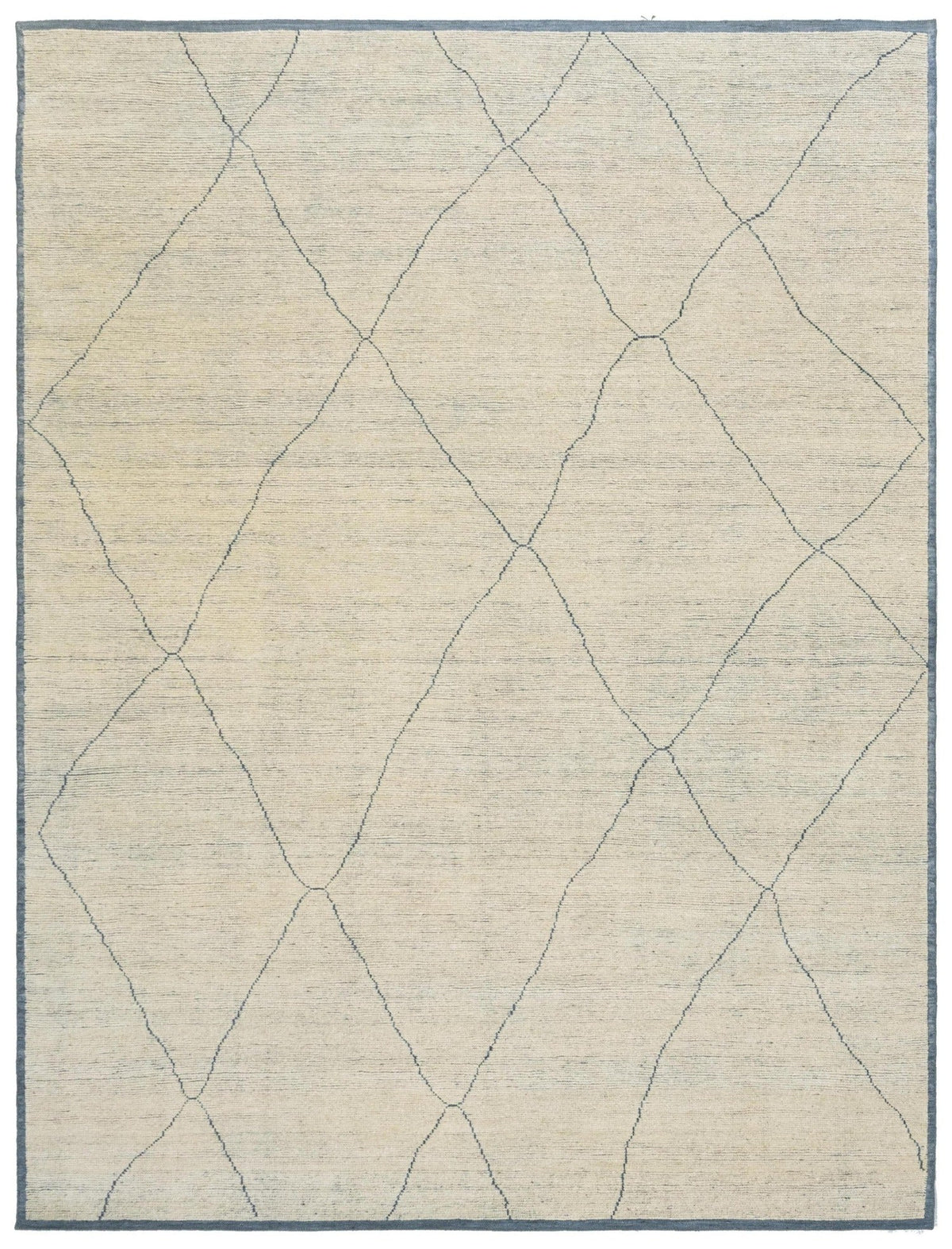 Moroccan Handwoven Tribal Rug